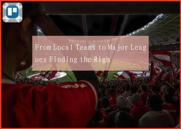 From Local Teams to Major Leagues Finding the Righ